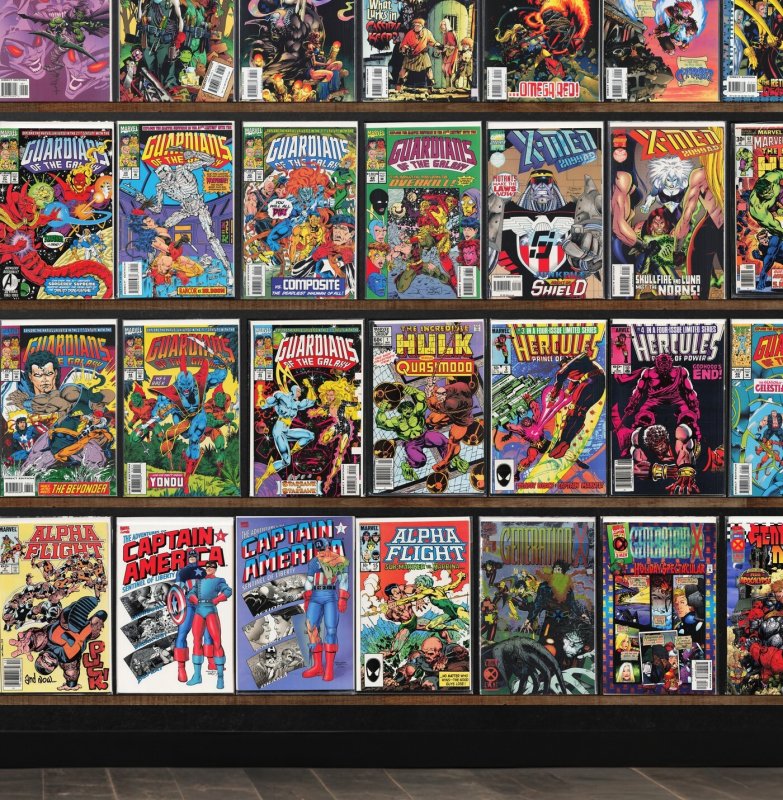 Huge Lot 140+ Comics with Generation X, Fantastic Four, Green Goblin & More!
