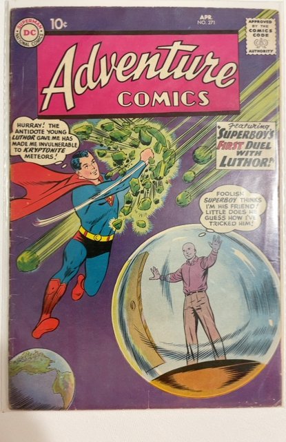 Adventure Comics #271 (1960) VG-