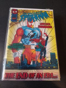 THE SPECTACULAR SPIDER-MAN #229 (1995) MARVEL COMICS GIANT-SIZE! ACETATE COVER