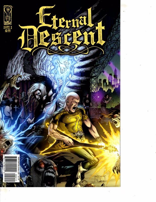 Lot Of 2 Comic Books IDW Eternal Decent #1 and #2   MS9