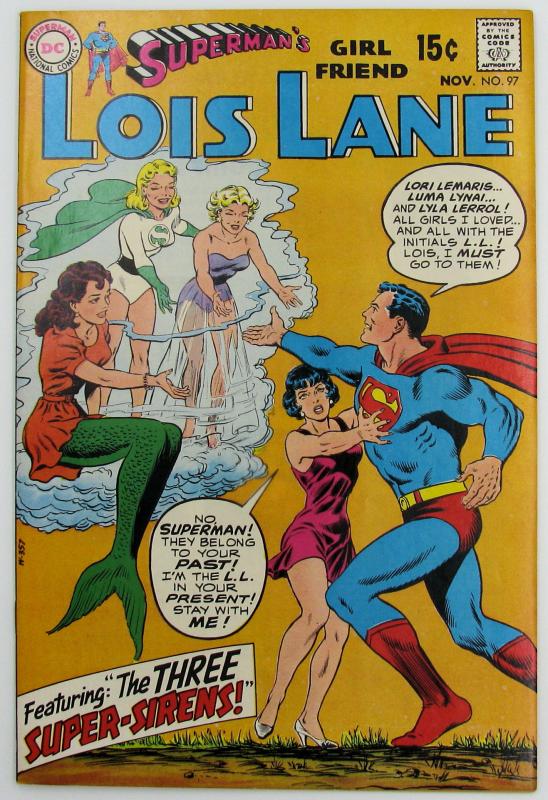 SUPERMAN'S GIRL FRIEND LOIS LANE #97  November 1969