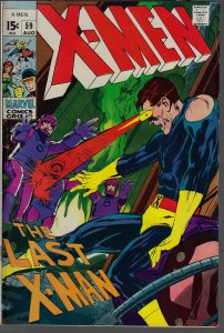 X-men #59 (Marvel, 1969)