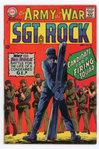 Our Army at War #184 Joe Kubert  Sgt. Rock FN+