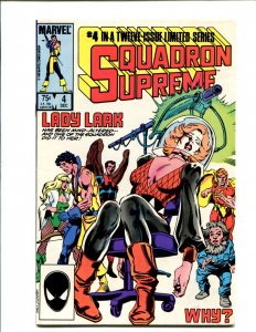 Squadron Supreme #4 - WE COMBINE SHIPPING! (8.5/9.0) 1985