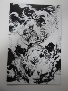 Blowtorch #1 Black & White Variant Cover