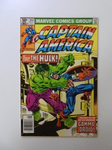 Captain America #257 (1981) VF- condition