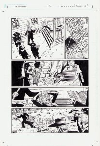 BPRD: Dead Remembered #2 Pg. 21 - INTERIOR PAGE - KARL MOLINE 2011 (HELLBOY UNI)