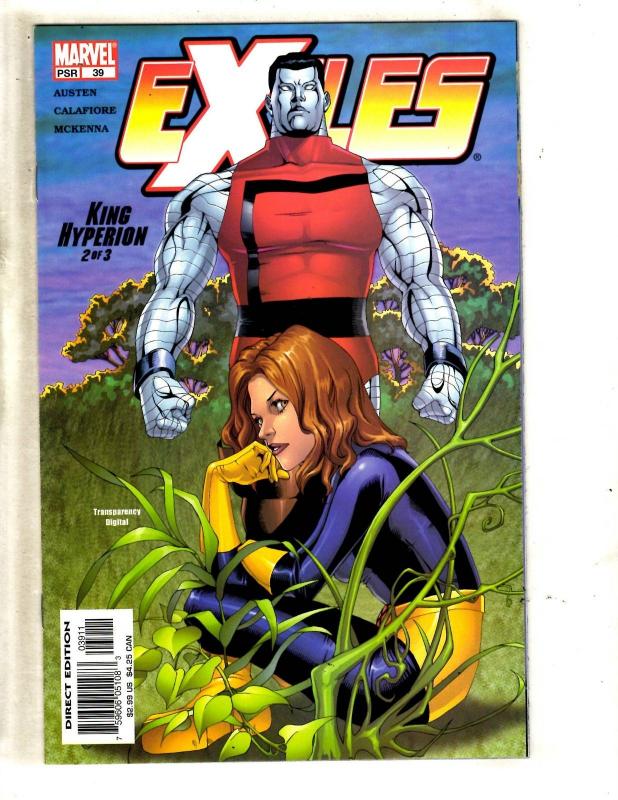 Lot Of 10 Exiles Marvel Comic Books # 39 40 41 42 43 44 45 46 47 48 X-Men  MF9