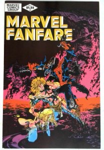 Marvel Fanfare #2 Marvel 1982 VF- Bronze Age Comic Book Ka-Zar 1st Print