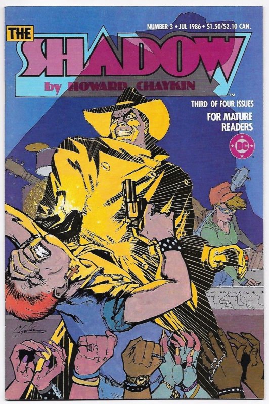 The Shadow #3 (DC, 1986) VF/NM