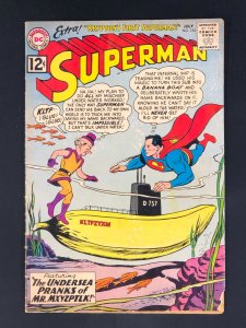 Superman #154 (1962) VG- Mr. Mxyzptlk & Supergirl!