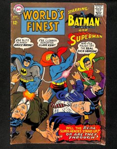 World's Finest Comics #168 Batman Superman!