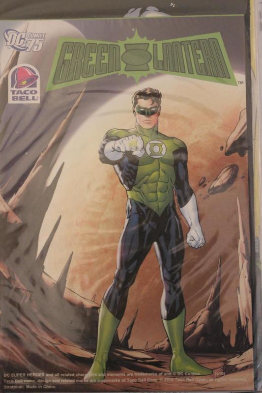 Taco Bell Kid?s Meals Premium: DC Comics 75th Anniversary 3-D Green Lantern  ...