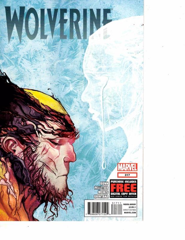 Lot Of 2 Marvel Comics Wolverine #317 and Savage Wolverine #1  JB4