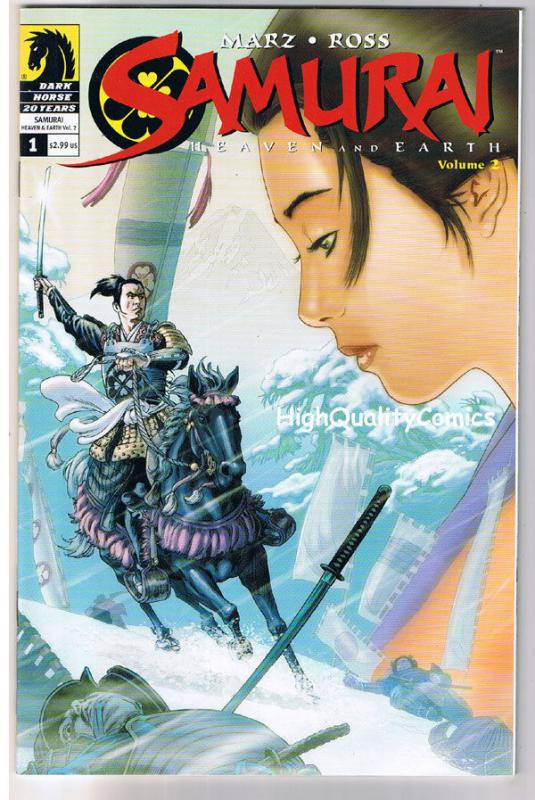 SAMURAI HEAVEN & EARTH #1, VF+, Feudal Japan, Ross, 2006, more indies in sto