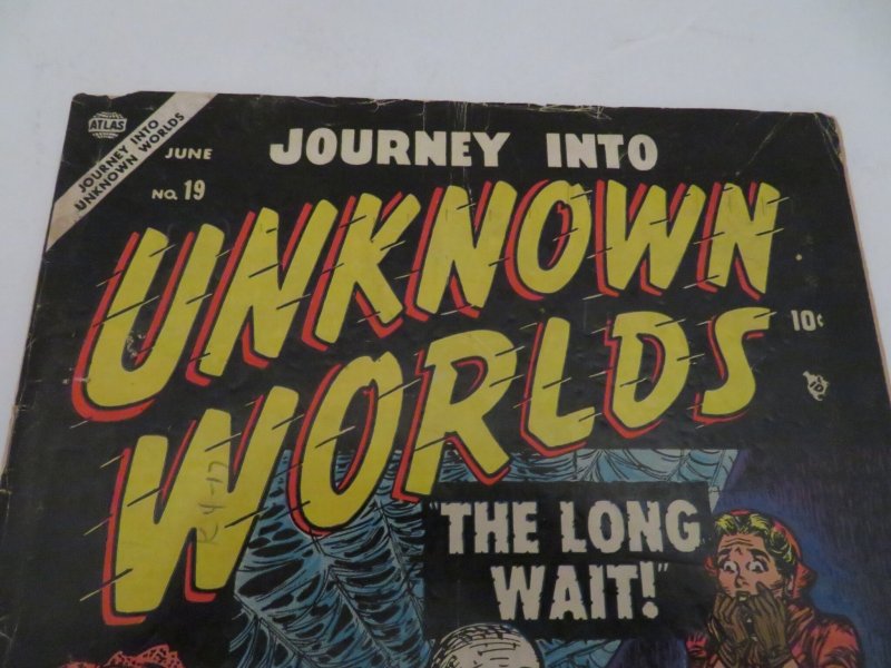 Journey into Unknown Worlds #19 (1953) Pre-Code Horror Comic Book GD+ 2.5
