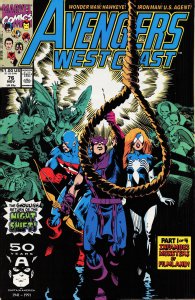 Avengers West Coast #76 (1991) West Coast Avengers / Avengers West Coast