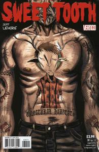 Sweet Tooth #30 VF ; DC/Vertigo | Jeff Lemire Tattoo Cover