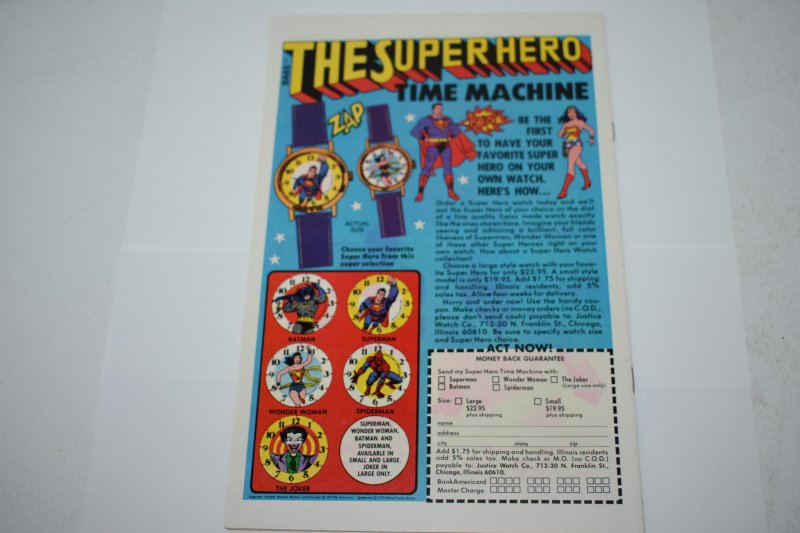 Batman #296 (1978) Scarecrow VF- 7.5 Comic Book