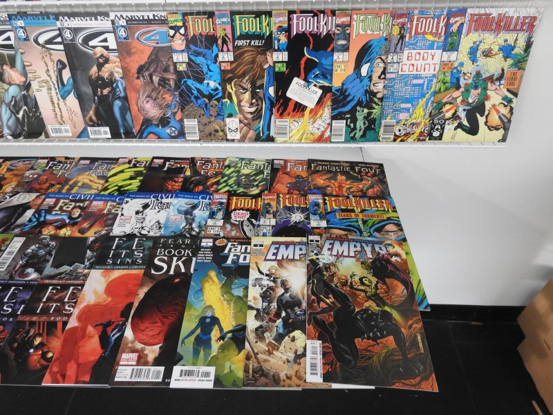 Huge Lot of 190+ Comics W/ Fantastic Four,  Dr. Strange, Dracula Avg. VF- Cond.