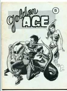 GOLDEN AGE-#5-FAN ZINE-FLASH GORDON-EC-TOP NOTCH-DON NEWTON-SUPERHEROES