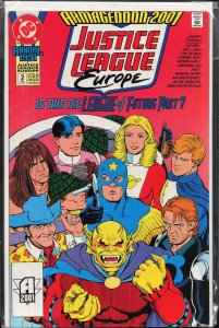 Justice League Europe Annual #2 (1991) Elongated Man