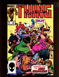 Thing #33 - SIGNED BY RON WILSON! (8.5/9.0) 1986