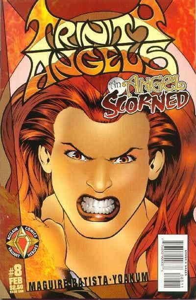 Trinity Angels #8 VF/NM ; Acclaim | Kevin Maguire