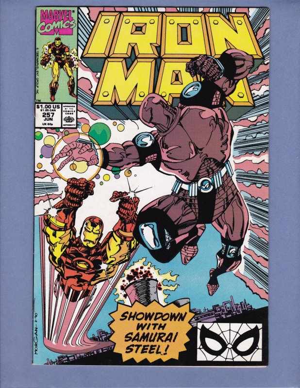 Iron Man #257 NM- Marvel 1990