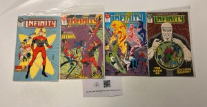 4 Infinity Inc DC Comics Books #39 41 45 48 Thomas 16 JW15