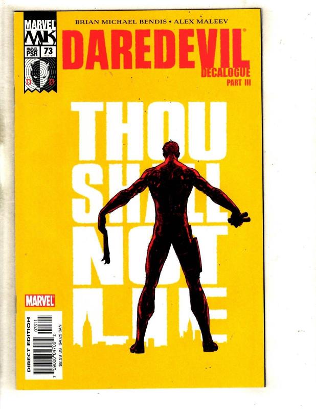 12 Daredevil Marvel Comic Books # 61 62 63 64 65 66 67 68 69 70 71 73 CJ13