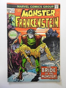 The Frankenstein Monster #2 (1973) VF- Condition!