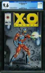 X-O Manowar #1 (1992) CGC 9.6 NM+