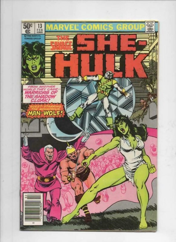 SHE-HULK #12 13 14, FN+, 3 issues in all, 1980 1 more Marvel in store