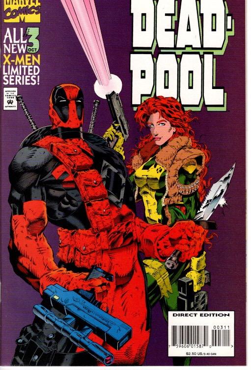 DEADPOOL LIMITED SERIES #1,2,3,4 NEAR MINT $25.00