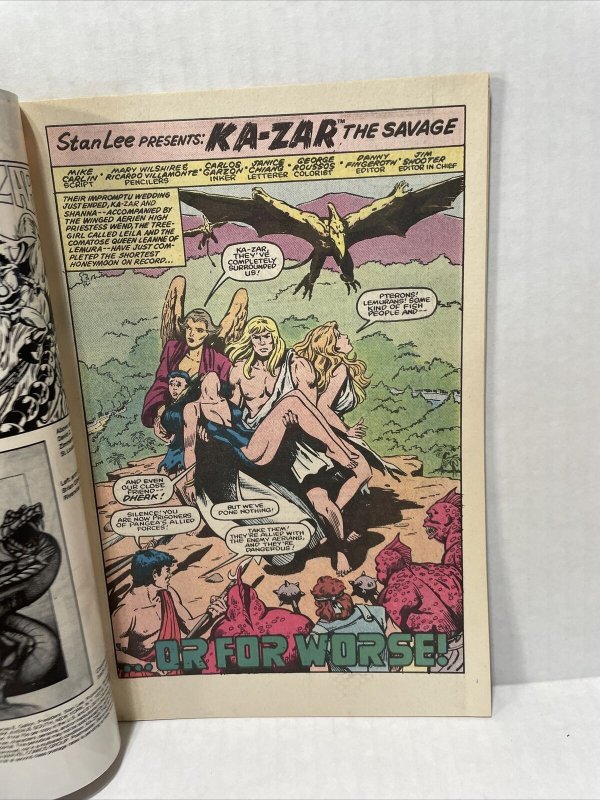 Ka-Zar The Savage #30