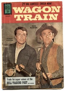 Wagon Train #11 1961- Dell TV Western- Robert Horton G