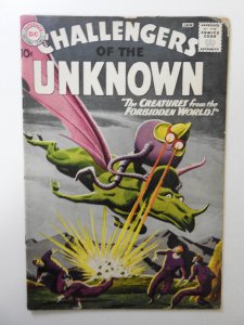 Challengers of the Unknown #11 (1961) VG Cond 2 small pieces of tape interior fc