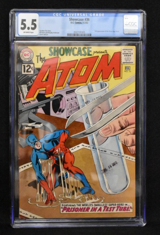 Showcase #36 (DC, 1962) CGC 5.5