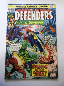 The Defenders #15 (1974) VG- Condition MVS Intact