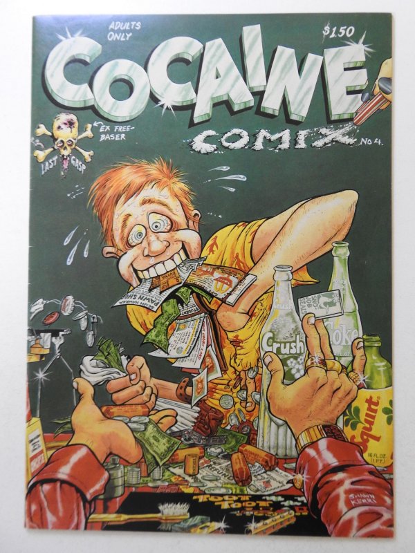 Cocaine Comix #4 (1982) Last Gasp Comix! Sharp Fine+ Condition! HTF!!!