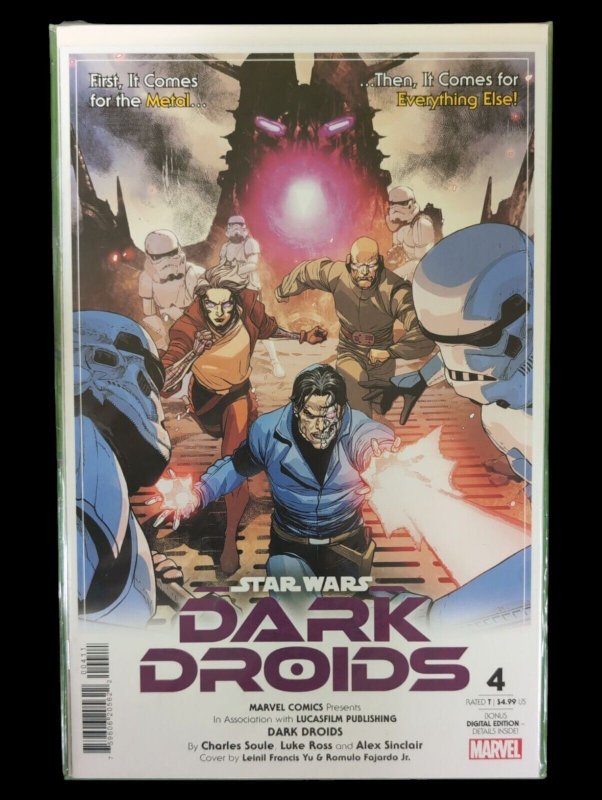 Star Wars Dark Droids #1-5 Complete Series + #1  Giuseppe Camuncoli Foil Soule