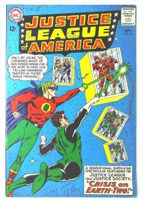 Justice League of America (1960 series)  #22, Fine- (Actual scan)