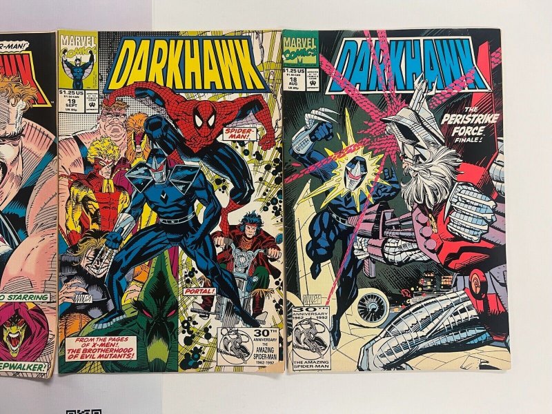 4 Dark Hawk Marvel Comic Books # 18 19 20 21 Avengers Defenders Hulk 24 JS30