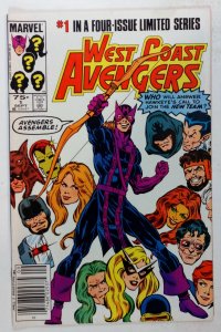 West Coast Avengers #1 (1984) NEWSSTAND