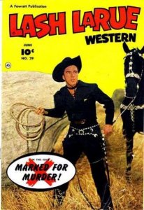 Lash Larue Western (1949 series)  #29, VG- (Stock photo)