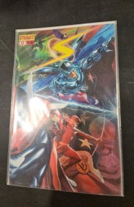 Project Superpowers #0 Alex Ross Connecting Cover - Right Side (2008)