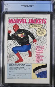 Punisher War Journal #4 (3/89) Graded CGC 9.8