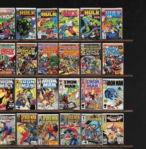 Huge Lot 150+ Comics with Iron Man, Thor, The Incredible Hulk & More!