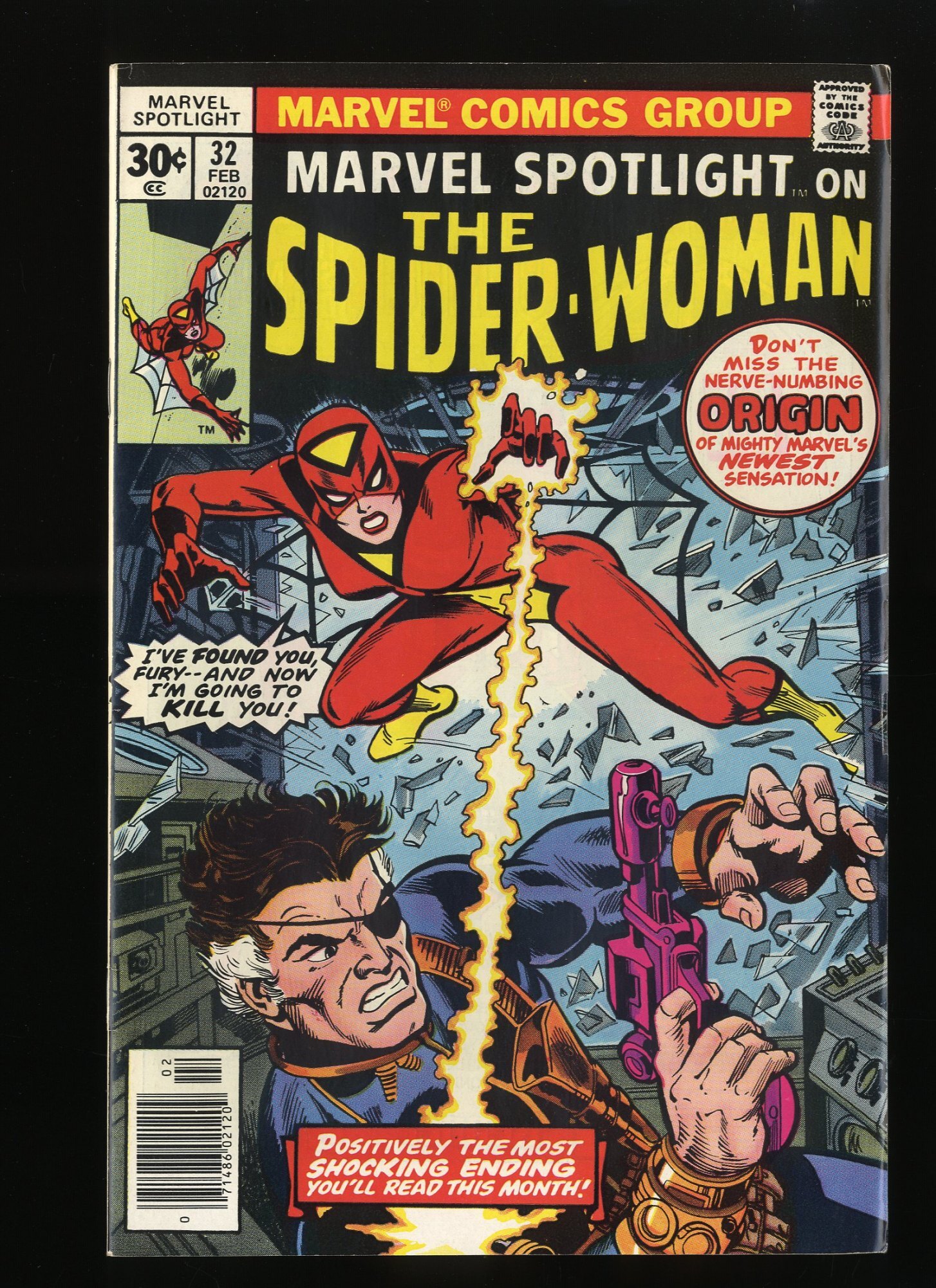 Marvel Spotlight 32 VF 7.5 1st Appearance SpiderWoman! Comic Books